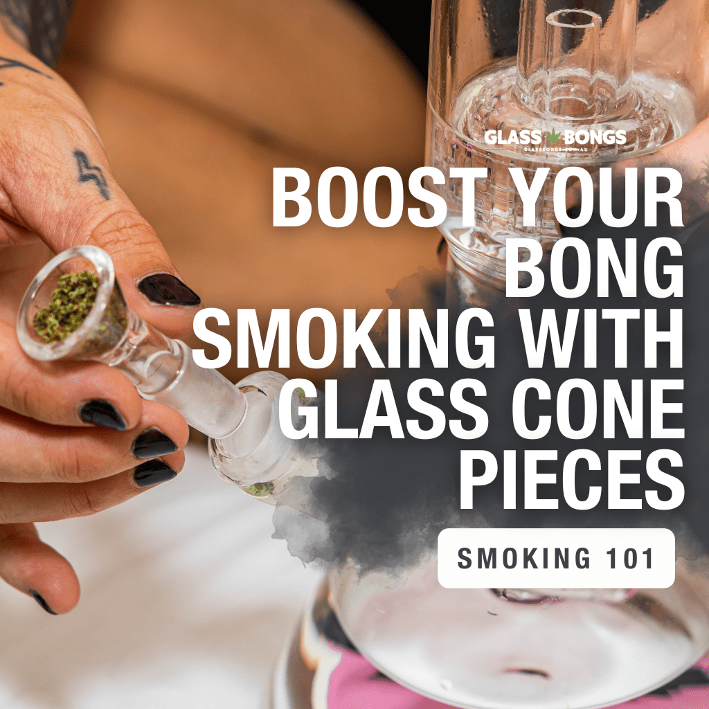 Boost Your Bong Smoking With Glass Cone Pieces - Glass Bongs Australia
