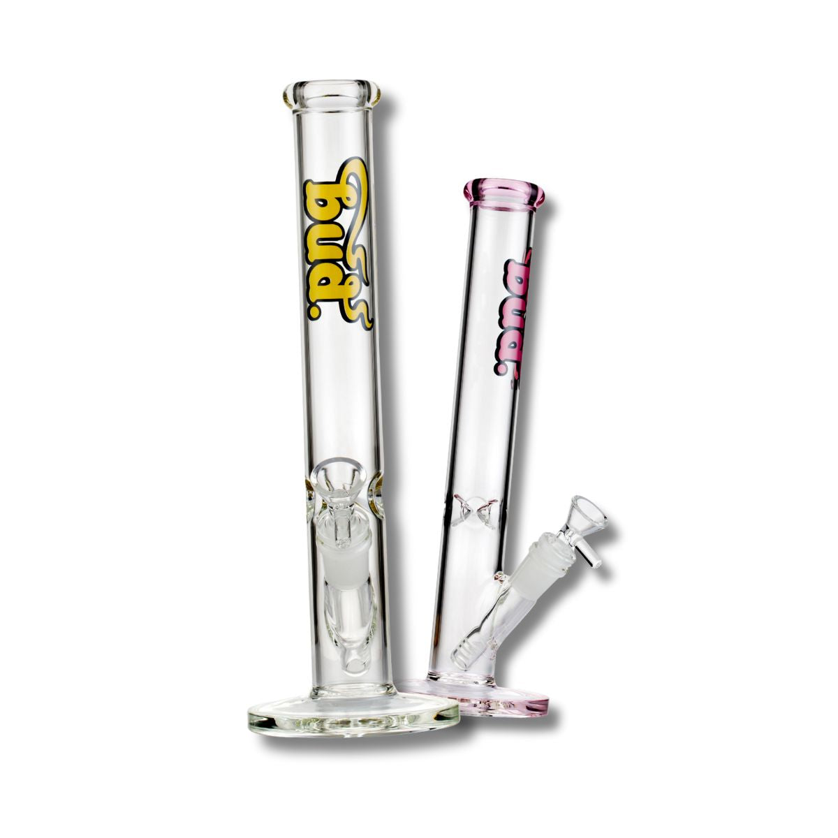 Bud Straight Tube Bong 30cm - Teal
