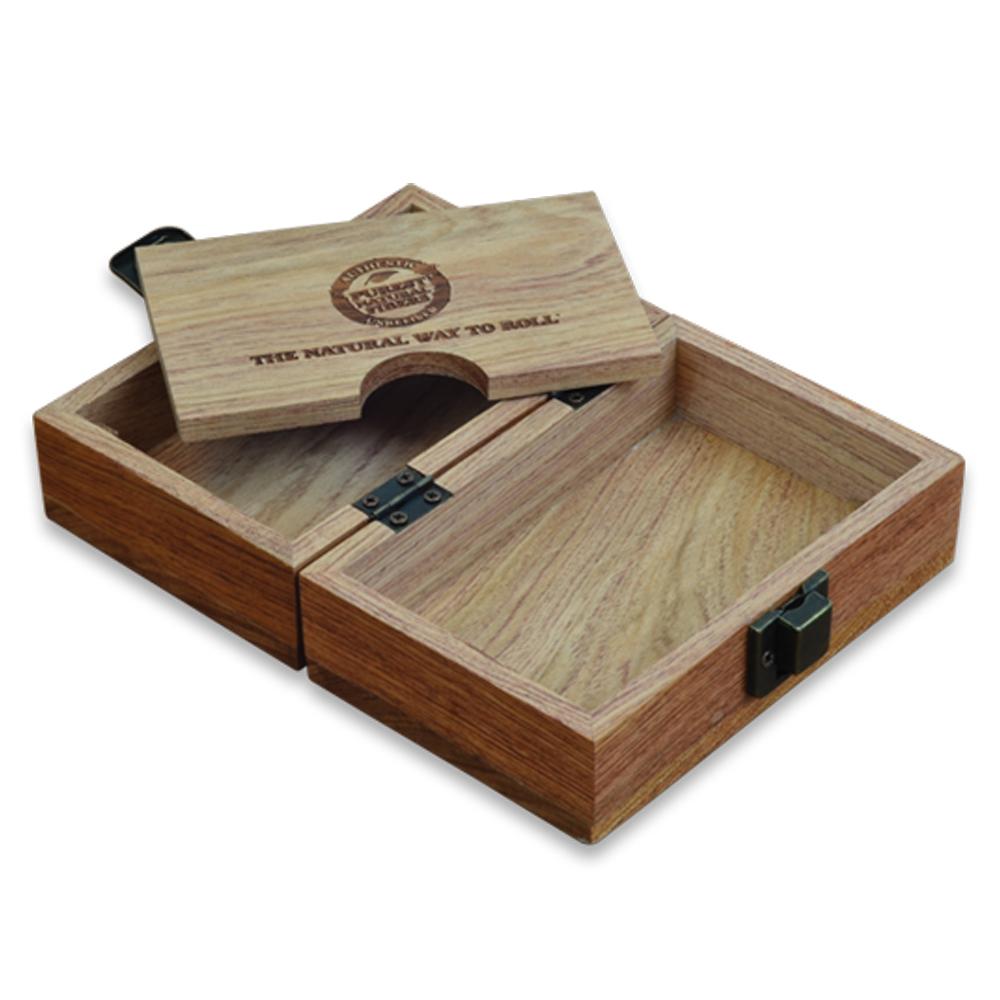 Classic Wood Storage Stash Box-