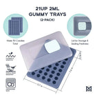 Magical Butter Silicone Gummy Trays (2 Pack)-