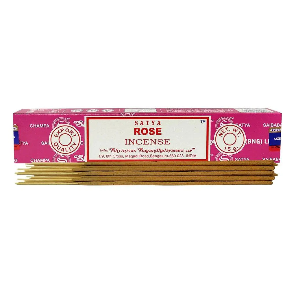 Satya Incense Sticks 15g-ROSE