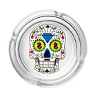 The Day of Dead Skull Collection Glass Ashtrays-Skull3