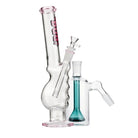 Bud Gripper Bong Bundle-Pink-Showerhead-Ash-Catcher-Teal