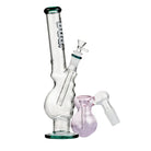 Bud Gripper Bong Bundle-Teal-Bulb-Ash-Catcher-Pink