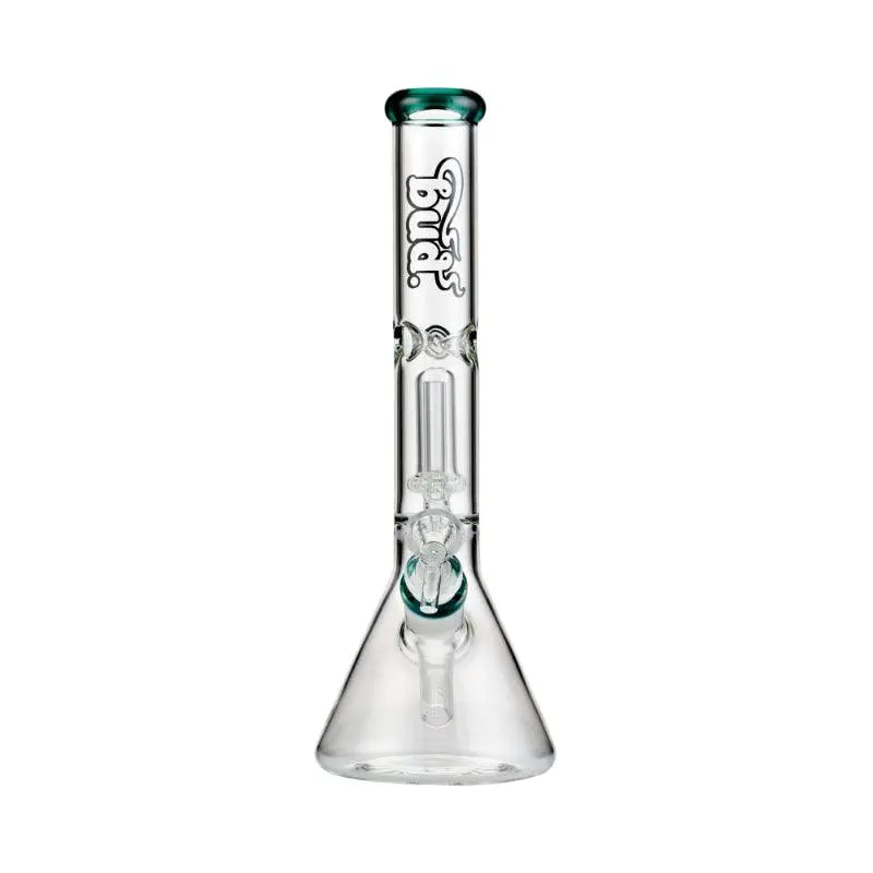 Bud UFO Percolator Bong 30cm Teal Glass Bongs Australia