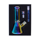Higher Concepts Heavy Duty Beaker Bong 22cm - Iridescent-