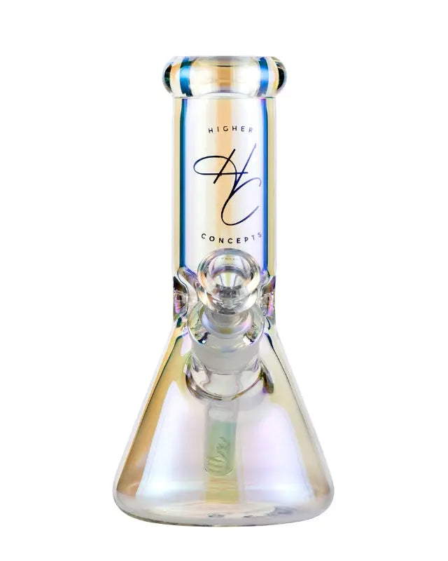 Higher Concepts Heavy Duty Beaker Bong 22cm - Iridescent-