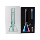 Higher Concepts Small Beaker Bong 25cm - Iridescent-