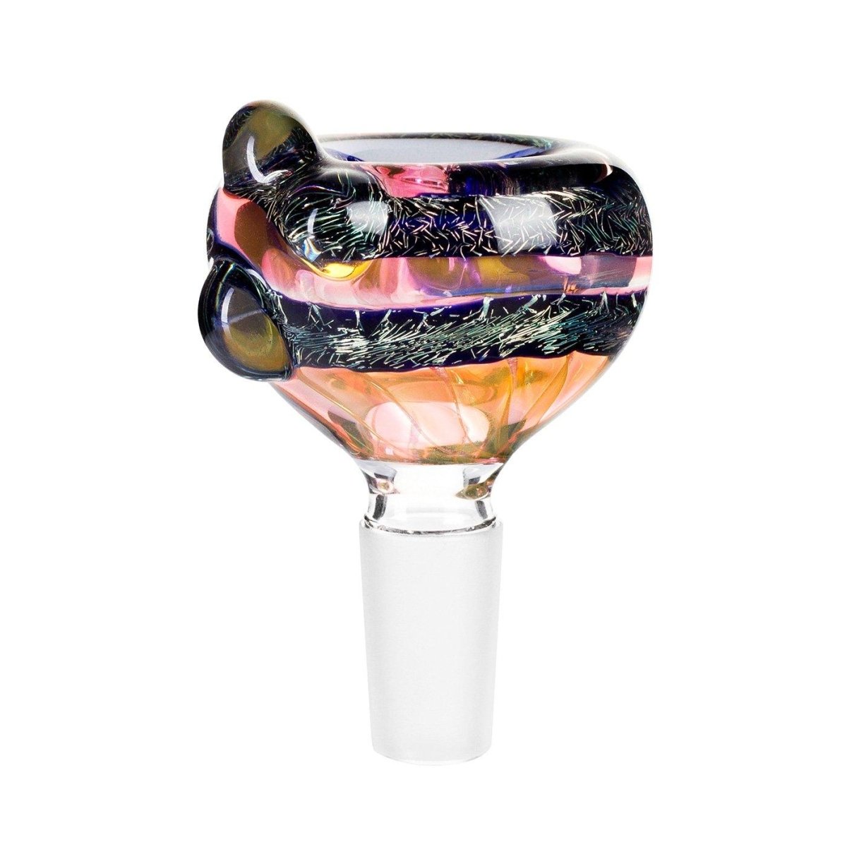 Frank Loves Glass Cone Piece 14mm - Confetti-Yellow