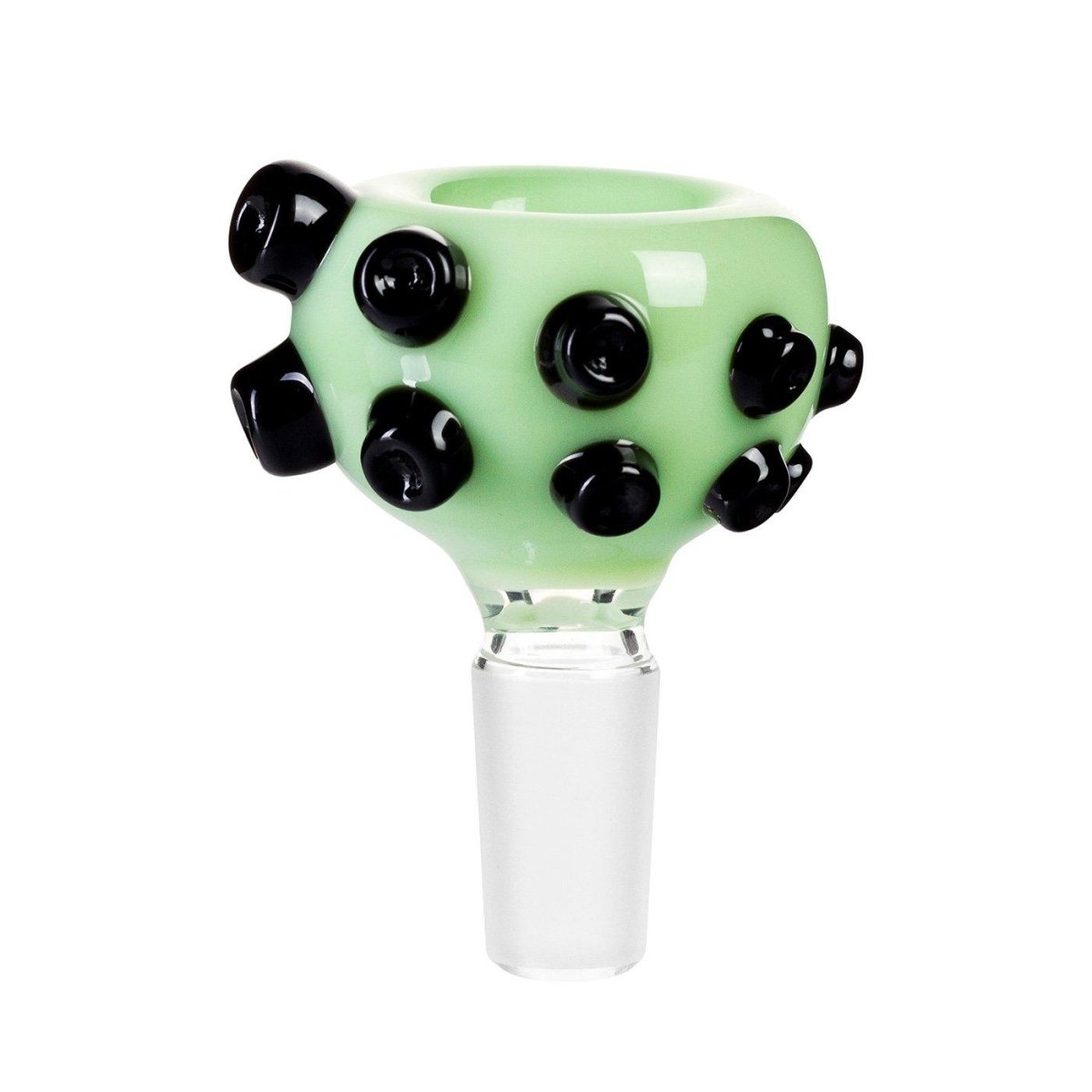 Frank Loves Glass Sucker Cone Piece 14mm-Green