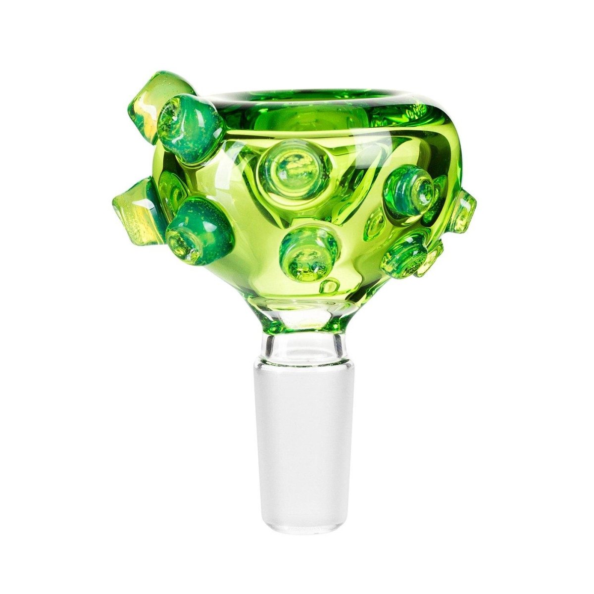 Frank Loves Glass Sucker Cone Piece 14mm-Green