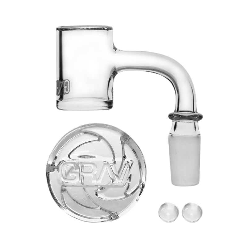 GRAV 45° Seamless Quartz Banger Set 14mm-