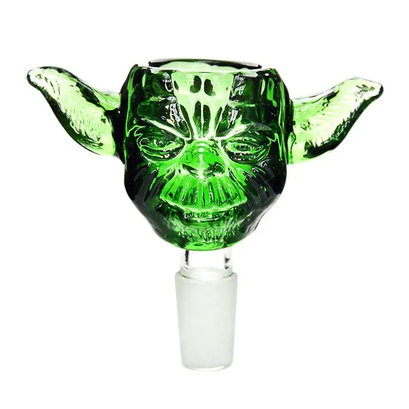 Green Loader Glass Cone Piece 14mm-