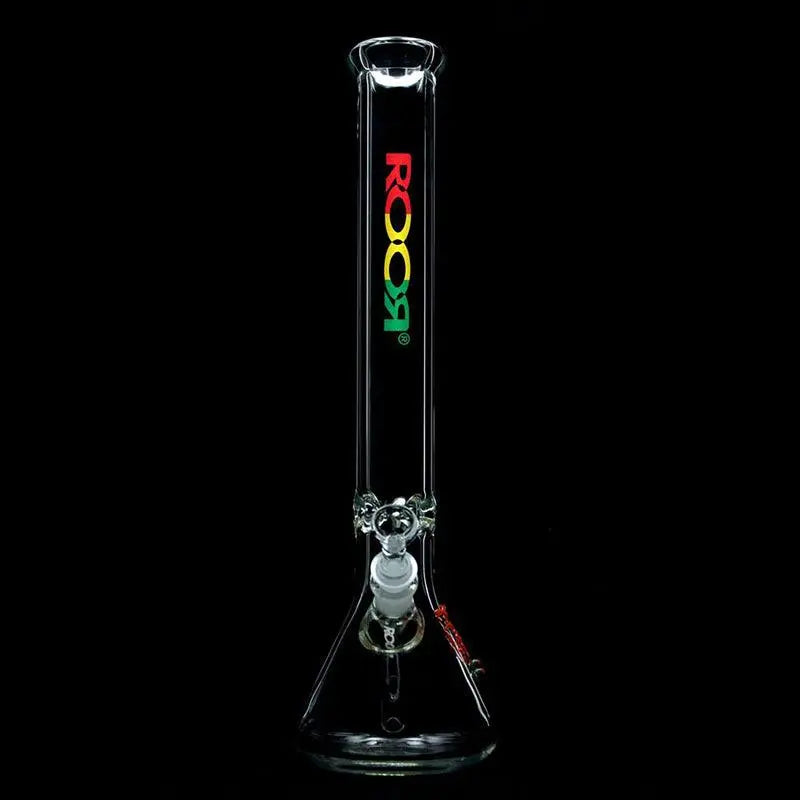ROOR Beaker Bong 45cm - Rasta-