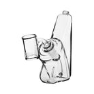 GRAV Wedge Bubbler Dab Rig 12cm - Clear-