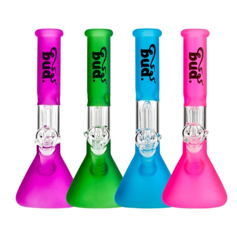 Bud Fluoro Tree Percolator Bongs