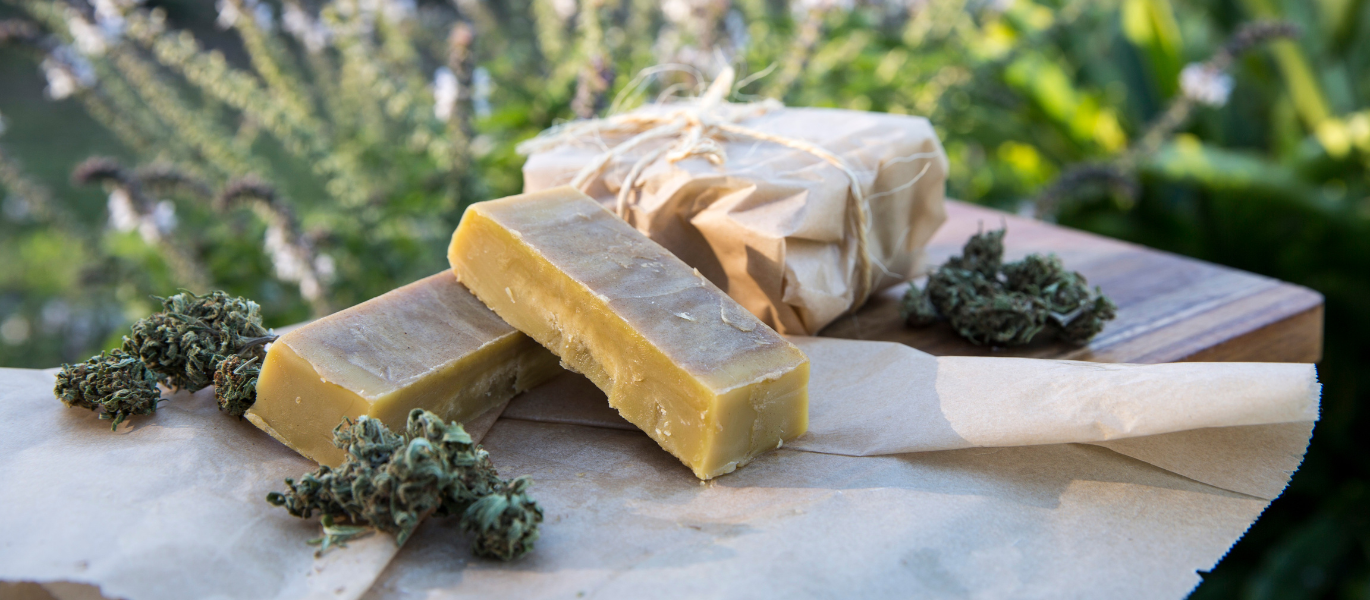 Two sticks of cannabutter
