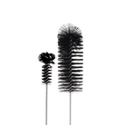 Bong Cleaning Brushes (2 Pack)-Black-Black