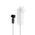 Bong Cleaning Brushes (2 Pack)-Black-White