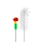 Bong Cleaning Brushes (2 Pack)-Rasta-White