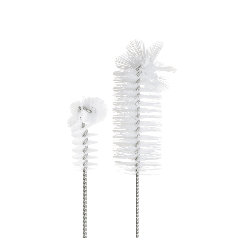 Bong Cleaning Brushes (2 Pack)-White-White