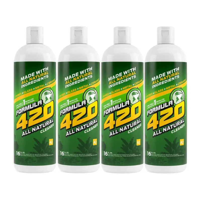 Formula 420 - All Natural Glass Bong Cleaner (473ml)-4Pack