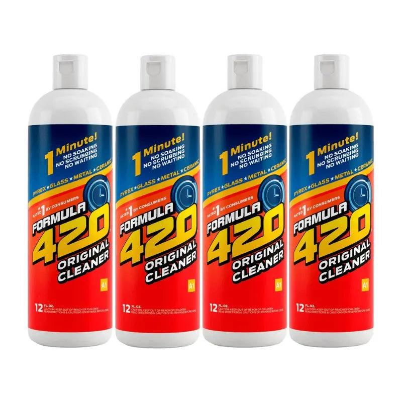 Formula 420 - Original Glass Bong Cleaner (355ml)-4Pack