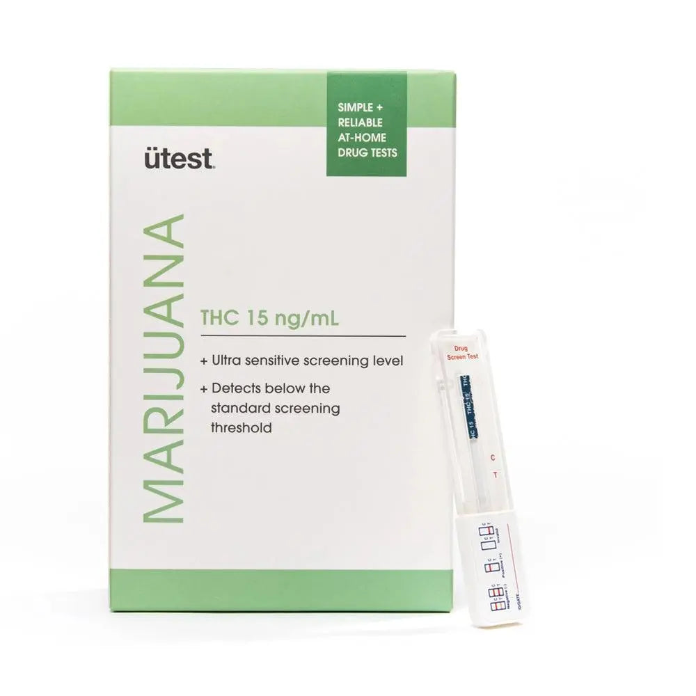 UTest Marijuana THC Ultra Sensitive Drug Test 15ng mL Glass Bongs utest-marijuana-thc-ultra-sensitive-drug-test-15ng-ml-glass-bongs