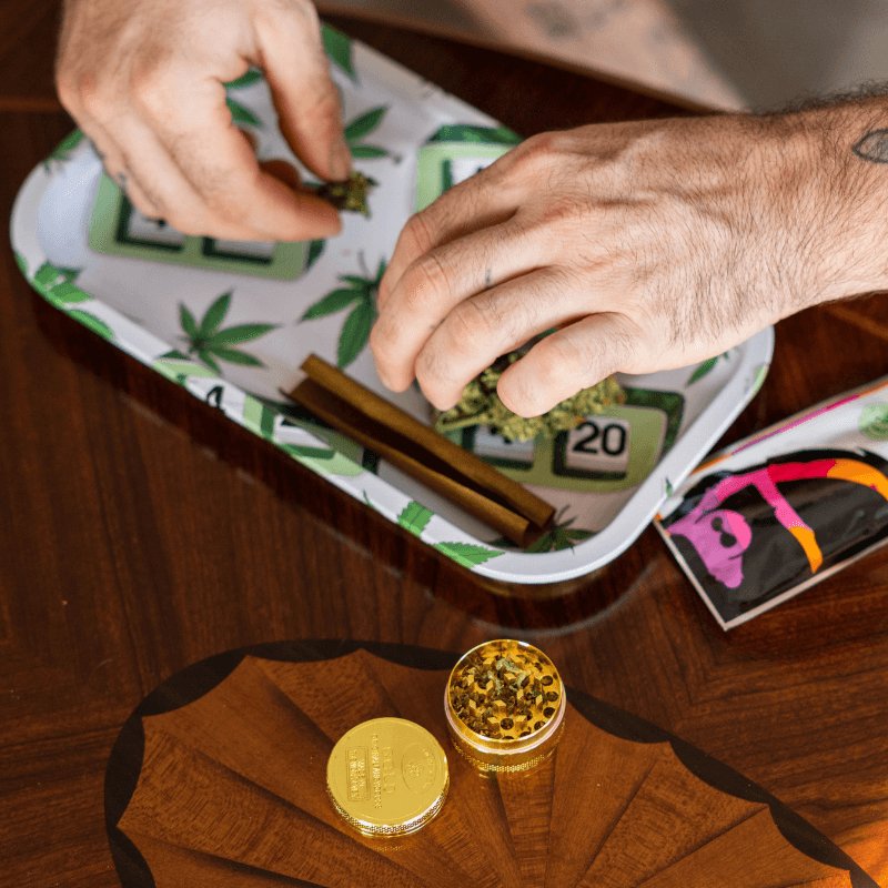 Gold 3 Part Grinder 40mm-