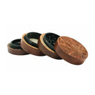 In Leaf We Trust 4 Part Wood & Aluminium Grinder 55mm-
