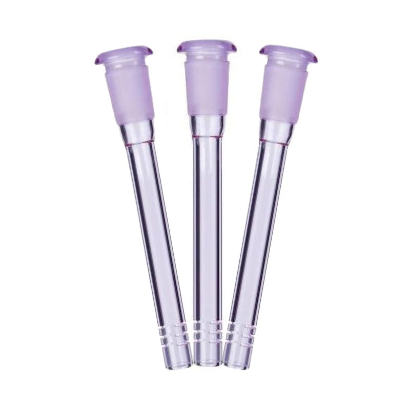 Purple Glass Diffusor Downstem 14mm (3 Pack)-
