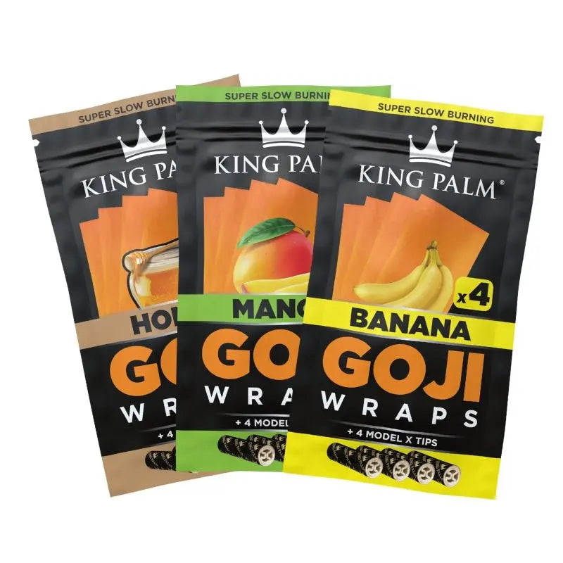 King Palm Flavoured Goji Wraps Bundle (3 Flavours)-