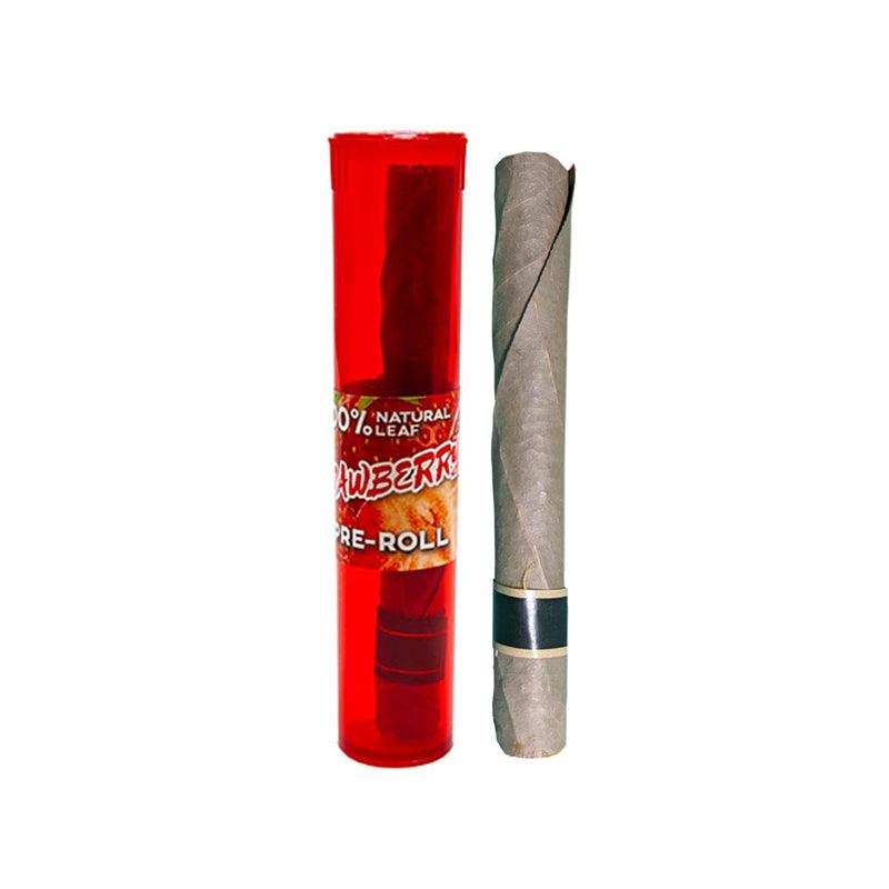 Tasty Puff Flavoured Pre-Rolled Palm Leaf Cone-Strawberry