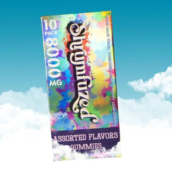 Shrumfuzed 10pk Gummies 800mg – Assorted Flavours-