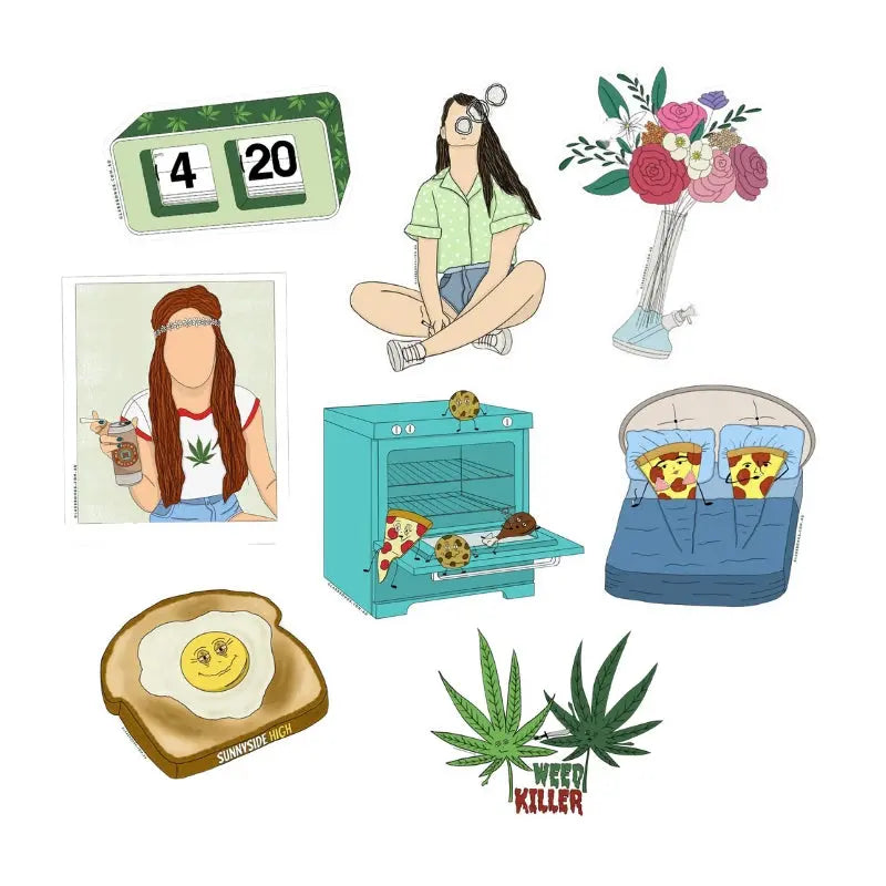Sticker Bundle (8 Pack)-