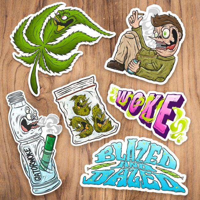 Woke Dazed Guy Sticker-