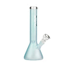Bong Bud Light Activated Beaker Bong 28cm - Teal View Glass Bongs Australia