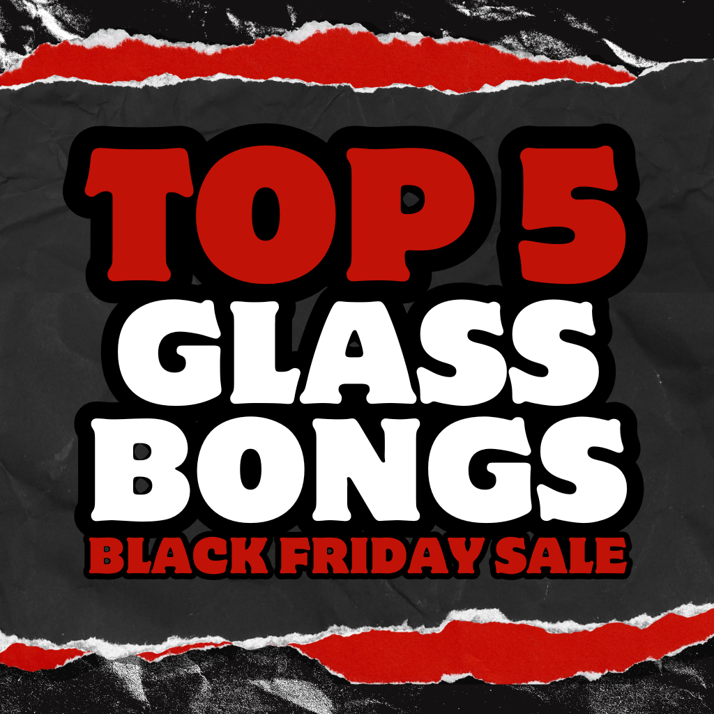 5 Stunning Glass Bongs This Black Friday Sale