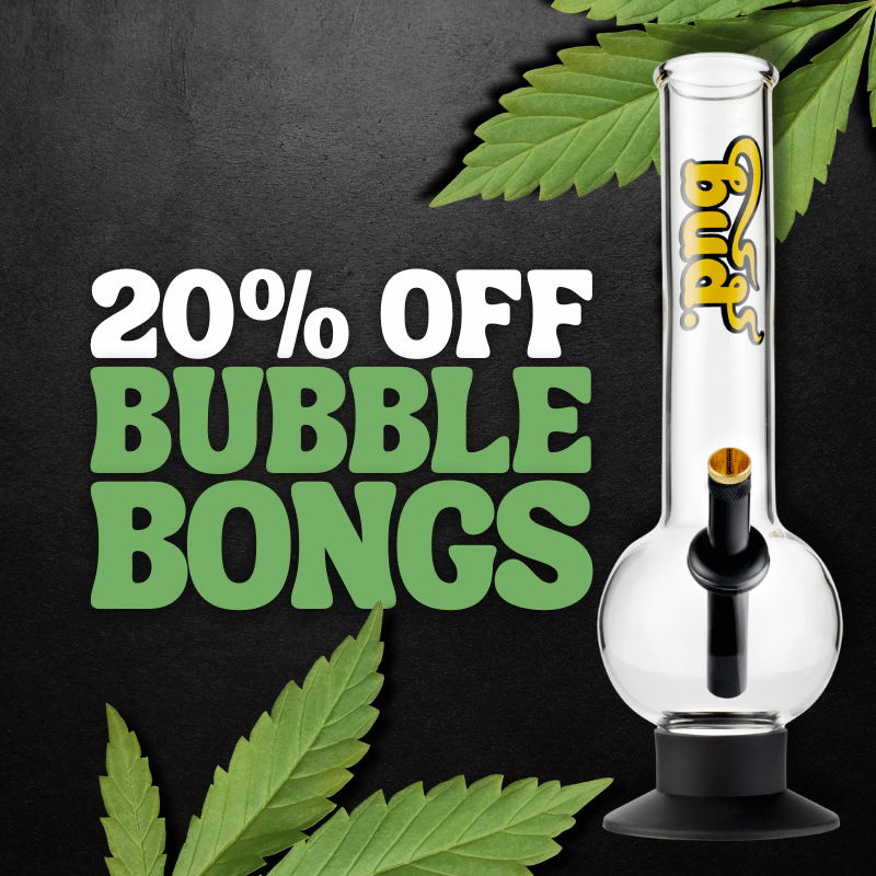 420 Day Sale - 20% Off Bubble Bongs