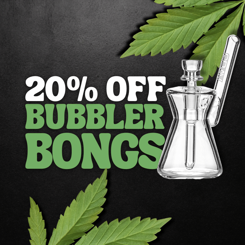 420 Day Sale - 20% Off Bubbler Bongs