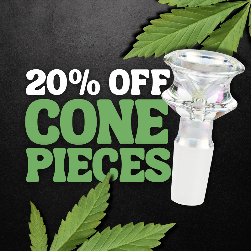 420 Day Sale - 20% Off Cone Pieces