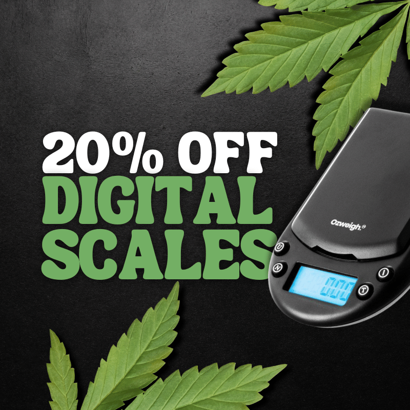 420 Day Sale - 20% Off Diital Scales