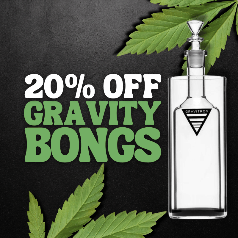 420 Day Sale - 20% Off Gravity Bongs