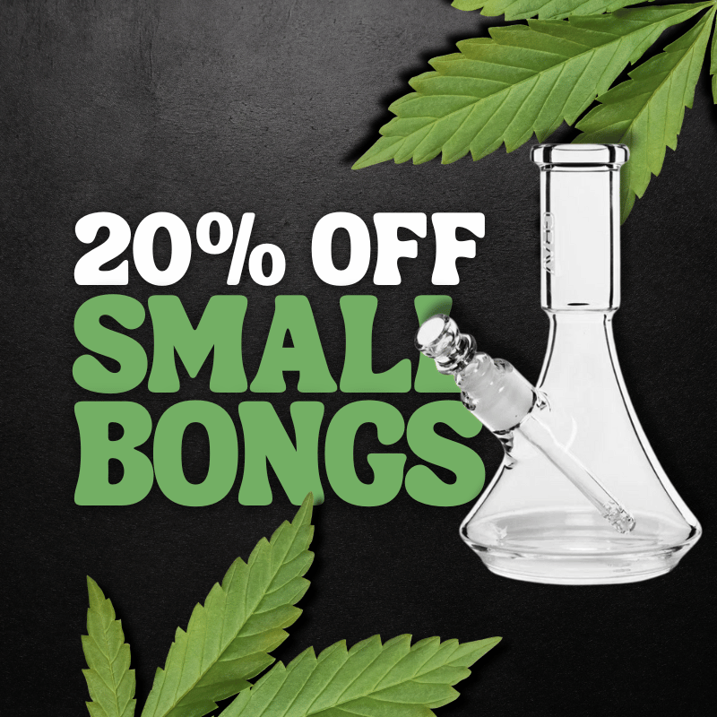 420 Day Sale - 20% Off Small Bongs