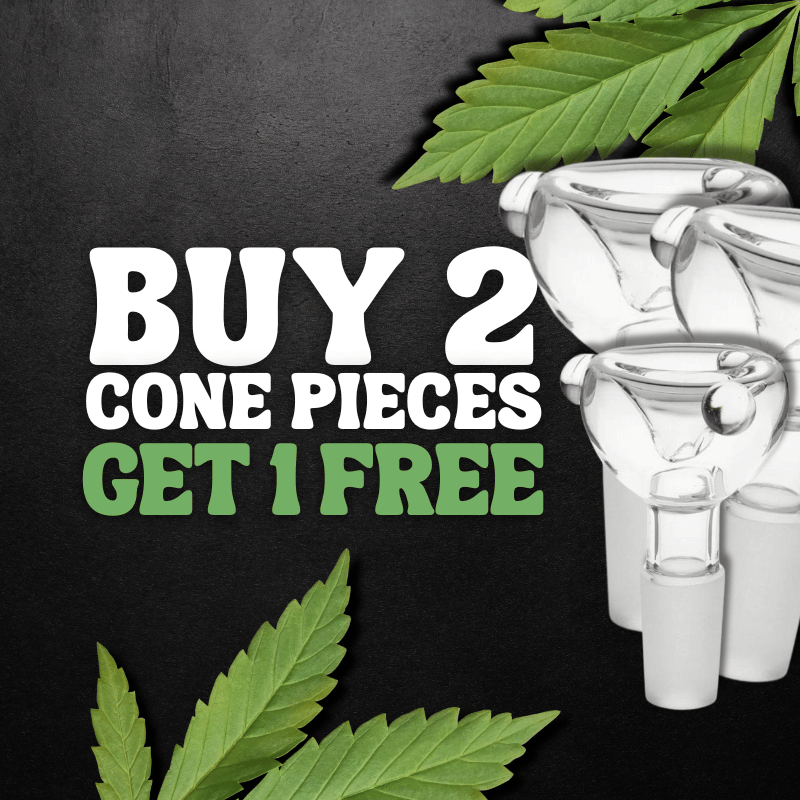 420 Day Sale - Buy 2 Cone Pieces and Get 1 Free
