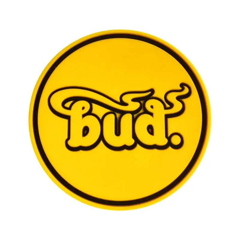 Bud Bong Coaster Yellow Glass Bongs Australia