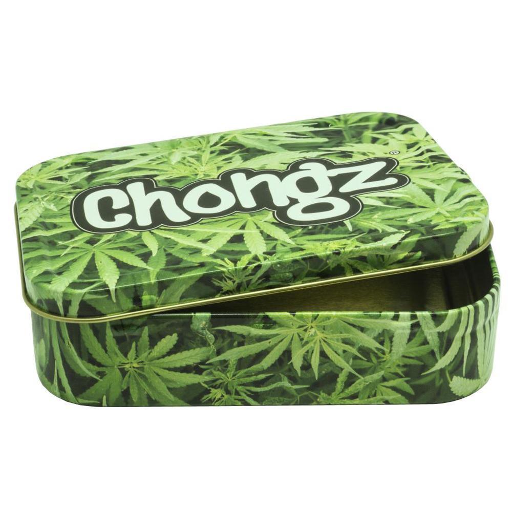 Chongz Metal Storage Tin Boxes (57g)-GreenLeaf