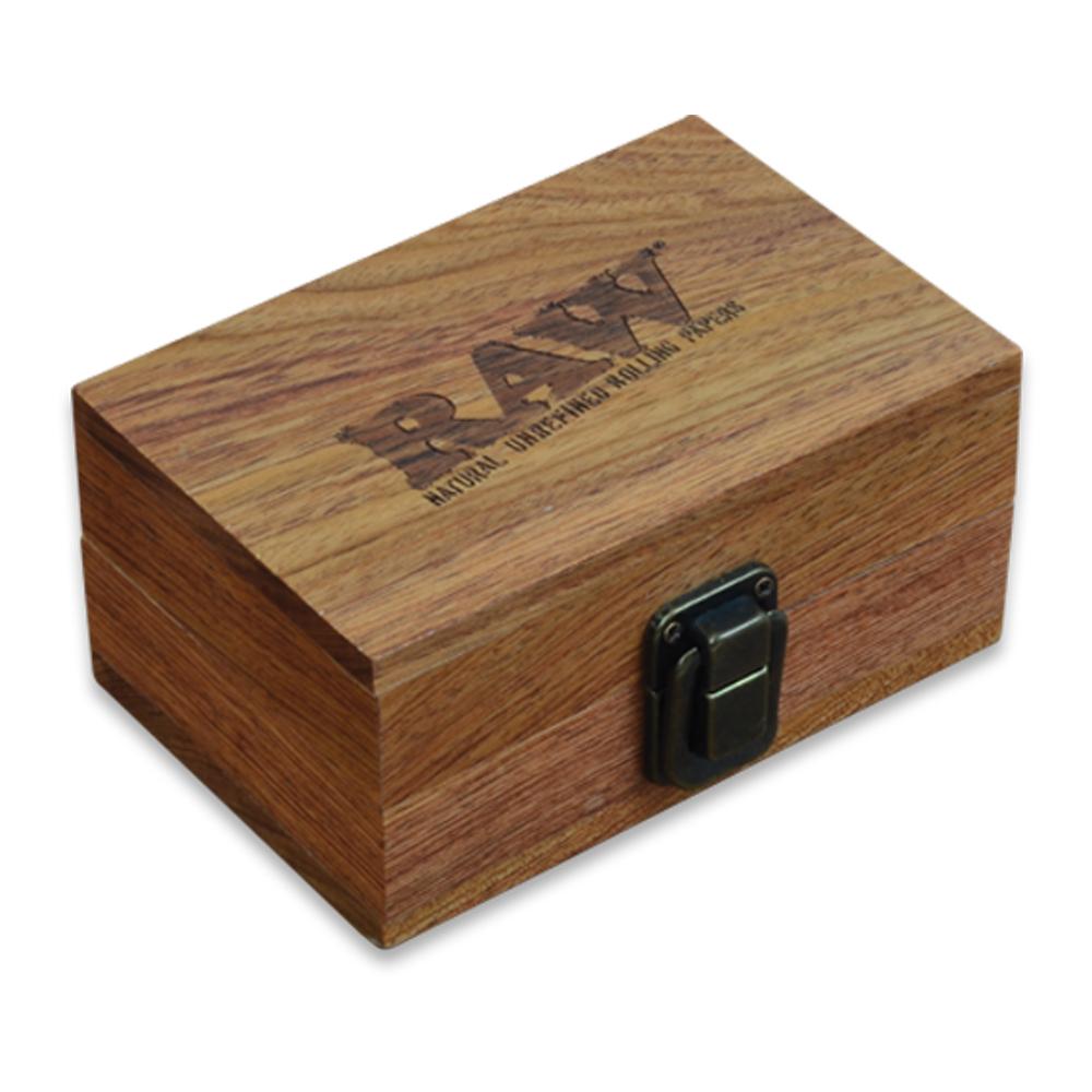 Classic Wood Storage Stash Box-