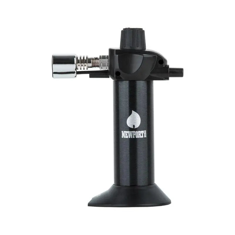 Newport Mini Butane Torch 12cm - Black-