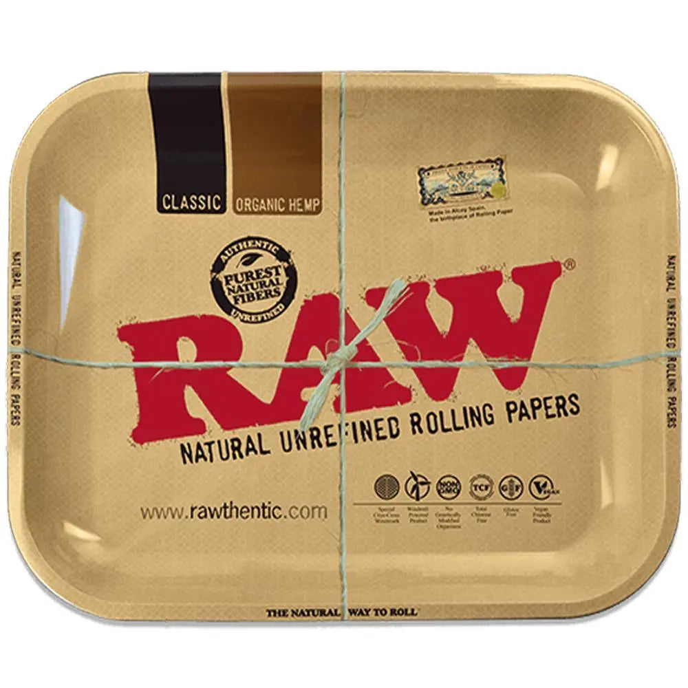 RAW Classic Metal Rolling Tray - XXL-